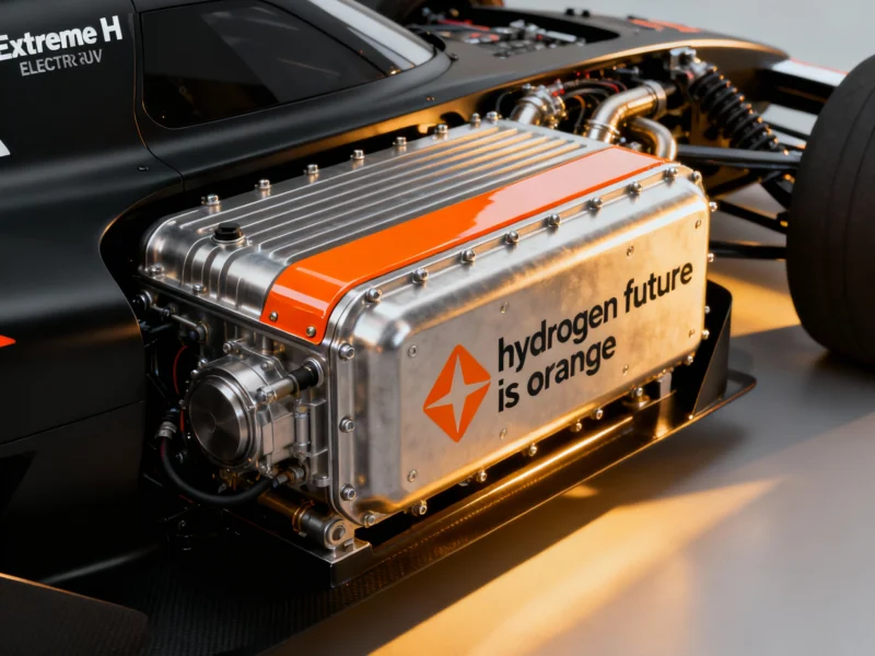 Extreme H Hydrogen Racing Series Launches Orange Hydrogen Future