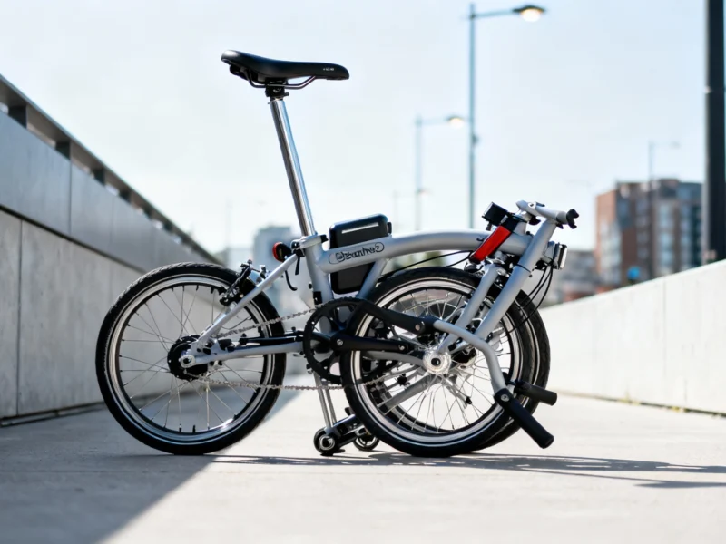 Brompton Unveils ‘Lightest Ever’ Folding Electric Bike, Aiming to Transform Urban Travel
