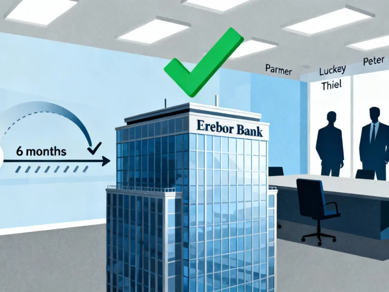 Palmer Luckey's Crypto Bank Gets Tentative Federal Approval, Backed by Thiel and Political Network - Professional coverage
