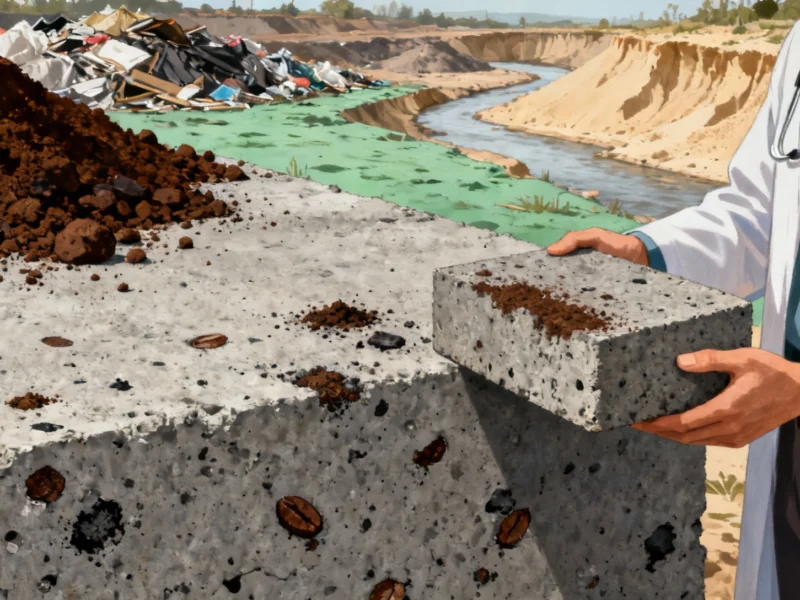 Coffee Grounds Could Strengthen Concrete by 30% While Reducing Waste, Australian Research Reveals - Professional coverage