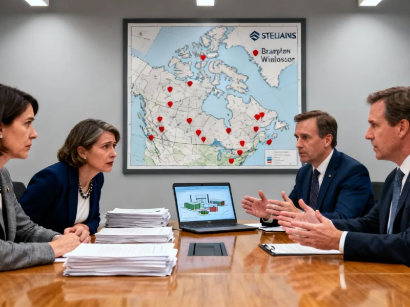 Canada Confronts Stellantis Over Potential US Shift Amid Billions in Support