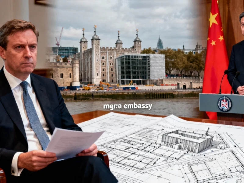 Diplomatic Storm Brews as UK-China Relations Face Dual Embassy and Espionage Crises