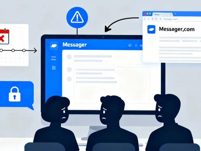 Meta’s Desktop Messenger Shutdown Sparks User Backlash as Web Transition Looms