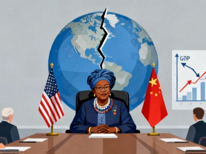 WTO Chief Sounds Alarm: U.S.-China Trade War Threatens Global Economic Stability and Development Progress
