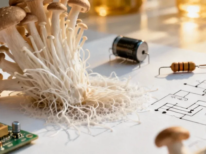 Mushroom Memristors: The Future of Sustainable Computing? - According to Popular Mechanics, scientists at Ohio State Universi